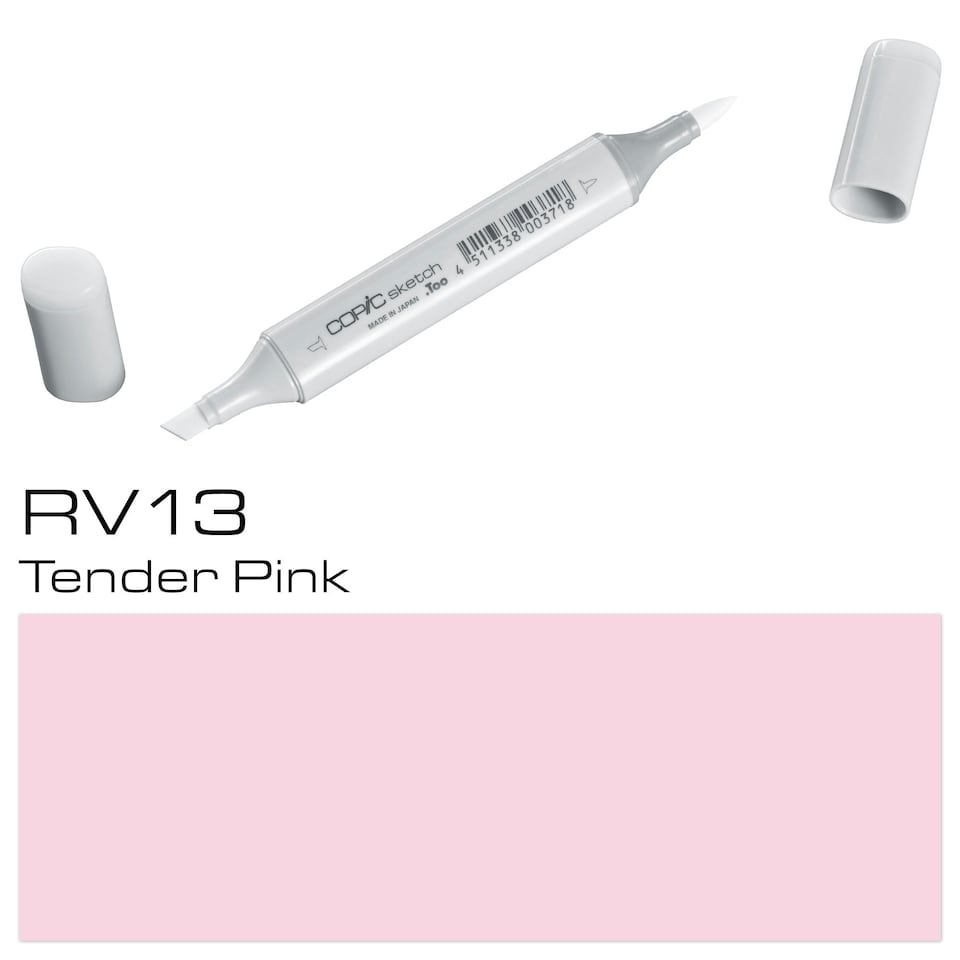 image 1 of Copic Sketch Marker, Tender Pink, Single Pen