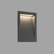 image 1 of Soun LED Outdoor Recessed Wall Light Dark Grey IP65