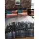 image 2 of Catherine Lansfield New York Skyline Duvet Cover Set - Multicoloured - Double Multi | Double