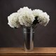 image 2 of Oversized Hydrangea Artificial Flower - Fabric/Plastic - L25 x W25 x H73 cm - White