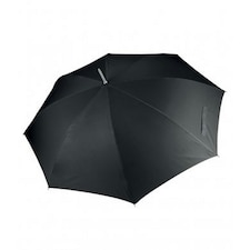 Kimood Automatic Opening Transparent Dome Umbrella - Black - One Size