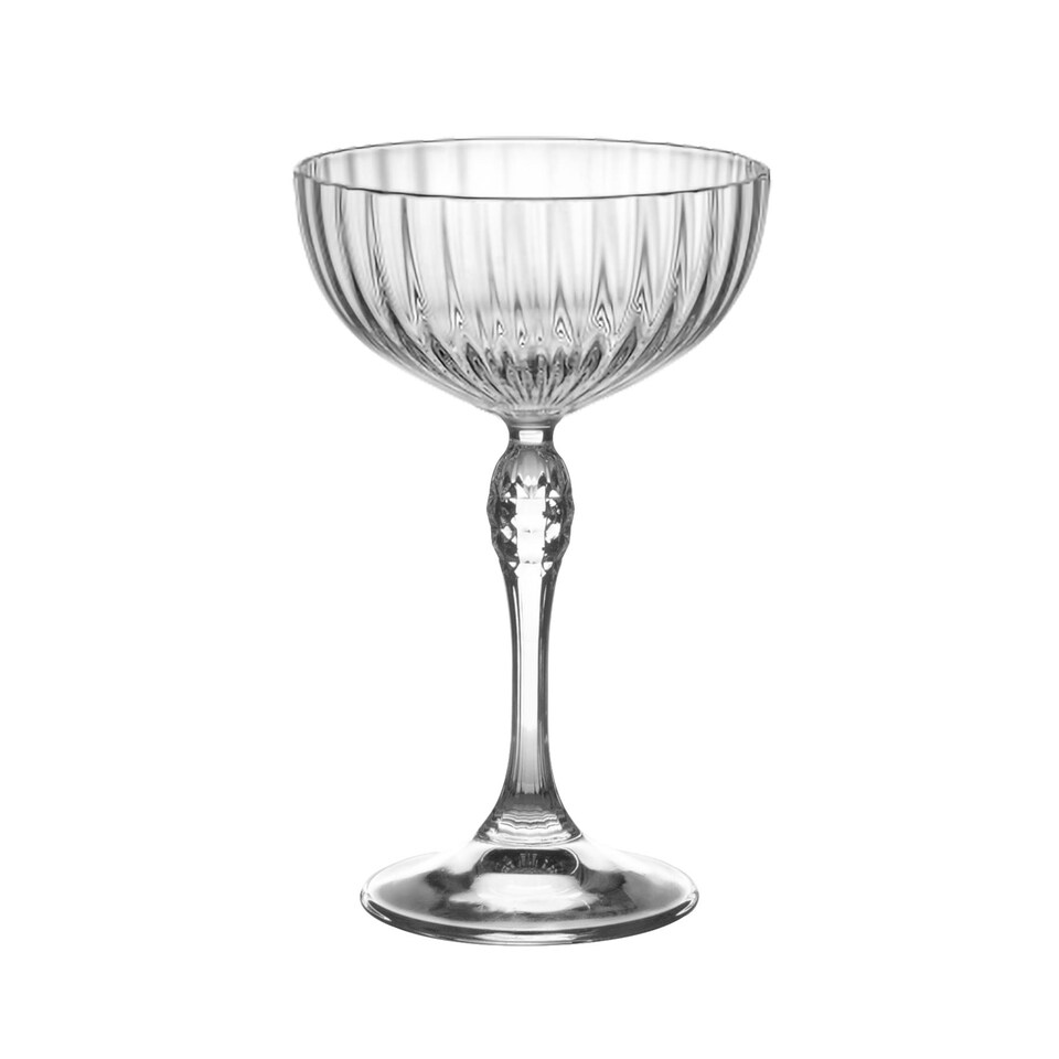 image 1 of Bormioli Rocco America '20s Champagne Saucers - 230ml - Clear - Pack of 6