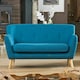 image 2 of Lynwood 2 Seat Sofa - Teal