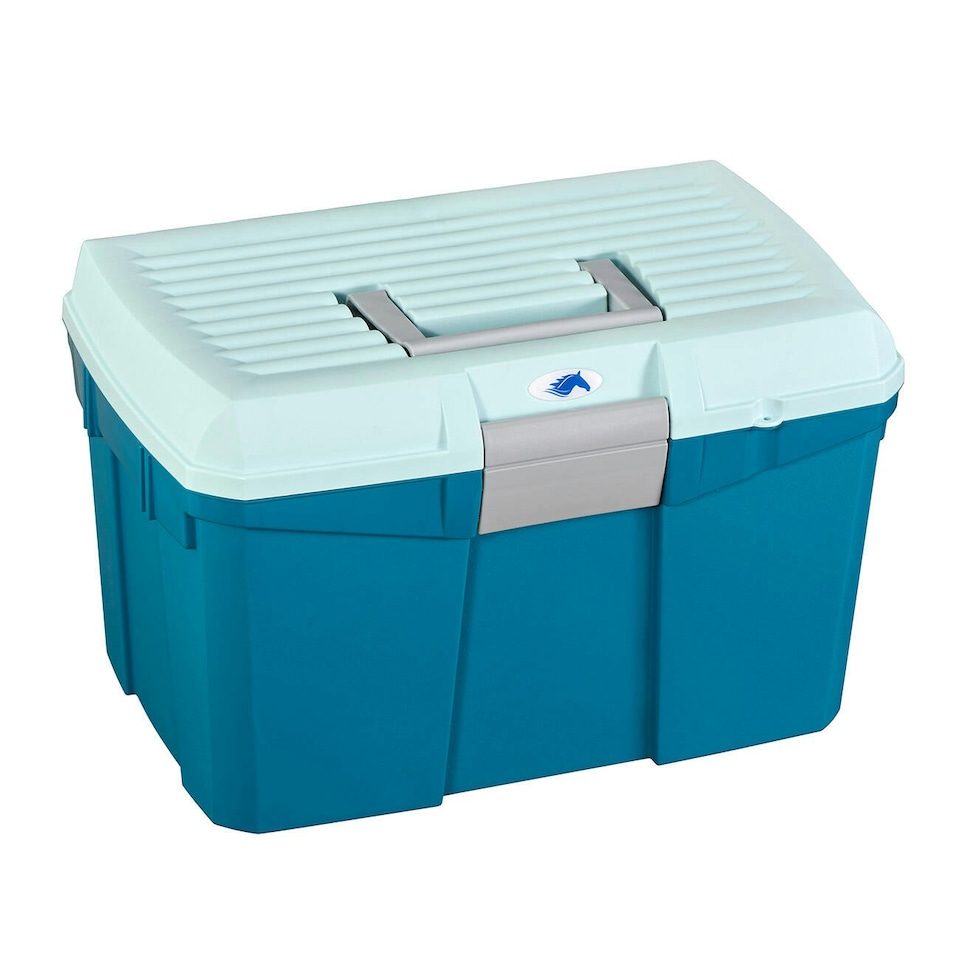 image 1 of Plastica Panaro Tack Box - Water Blue - M