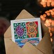 image 3 of Eugene Seguy Art Card Colourful Vintage Floral Designs