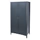 image 3 of Como 2 Door Wardrobe Shaker Style Bedroom Storage Furniture Modern - Painted Pine | Blue | Blue | One Size | 1