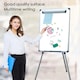 image 3 of Magnetic White Background Flip Chart Pad Board Whiteboard 60 x 90cm