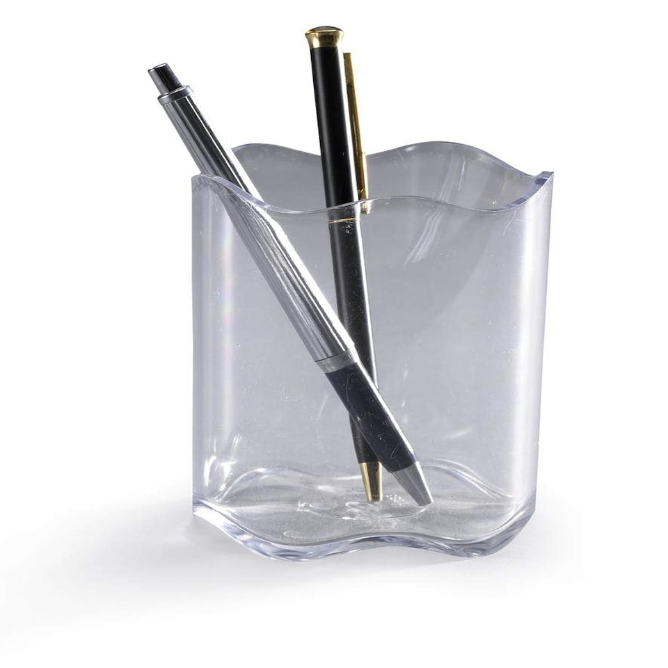 image 1 of Durable Trend Pen Cup - Transparent