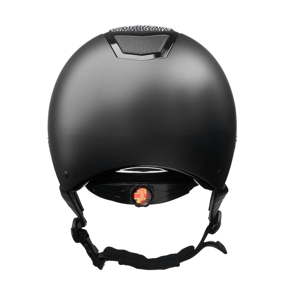 image 1 of Karben Unisex Adult Stella Fixed Peak Riding Hat - Black - 53cm - 55cm Black | 53cm - 55cm