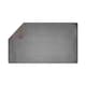 image 4 of Nicoman Reversible Dual-Colour PVC Shower Mat - 90cm x 60cm | Grey | Grey/Brown | Rectangular 90x60cm