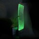 image 2 of Primrose Cosmo Curved Bubble Water Feature Wall with Colour Changing LEDs 183cm