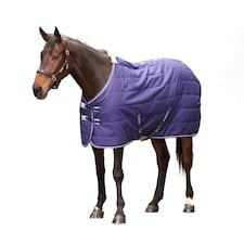 Shires Tempest Original 100 Standard-Neck Horse Stable Rug - Navy - 6´