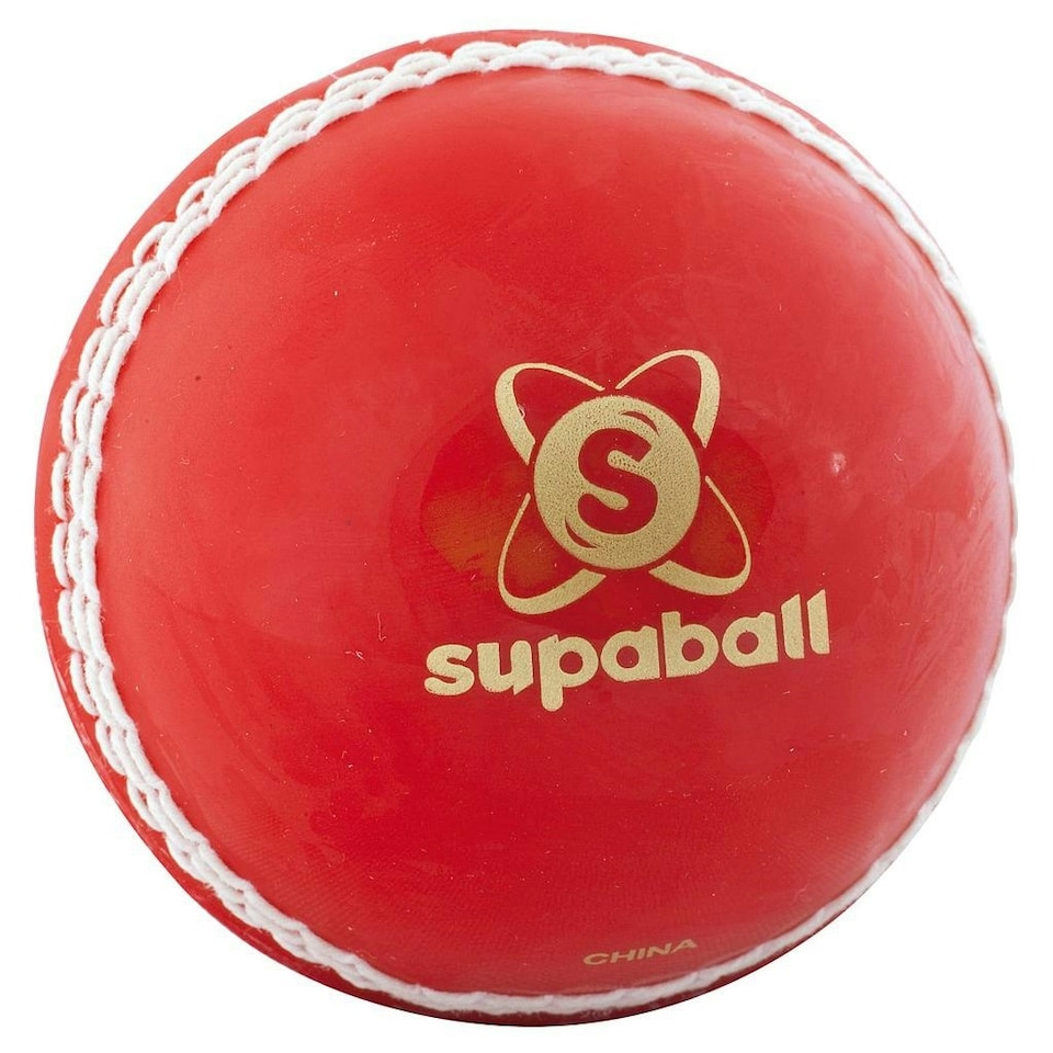 Readers Mens Supaball Indoor Cricket Ball - Red - One Size