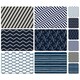 image 1 of Geometric Nautical Collection (Placemat & Coaster Set)