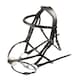 image 1 of Shires Velociti Grackle Bridle Brown | Size: Full
Colour: H.Brown