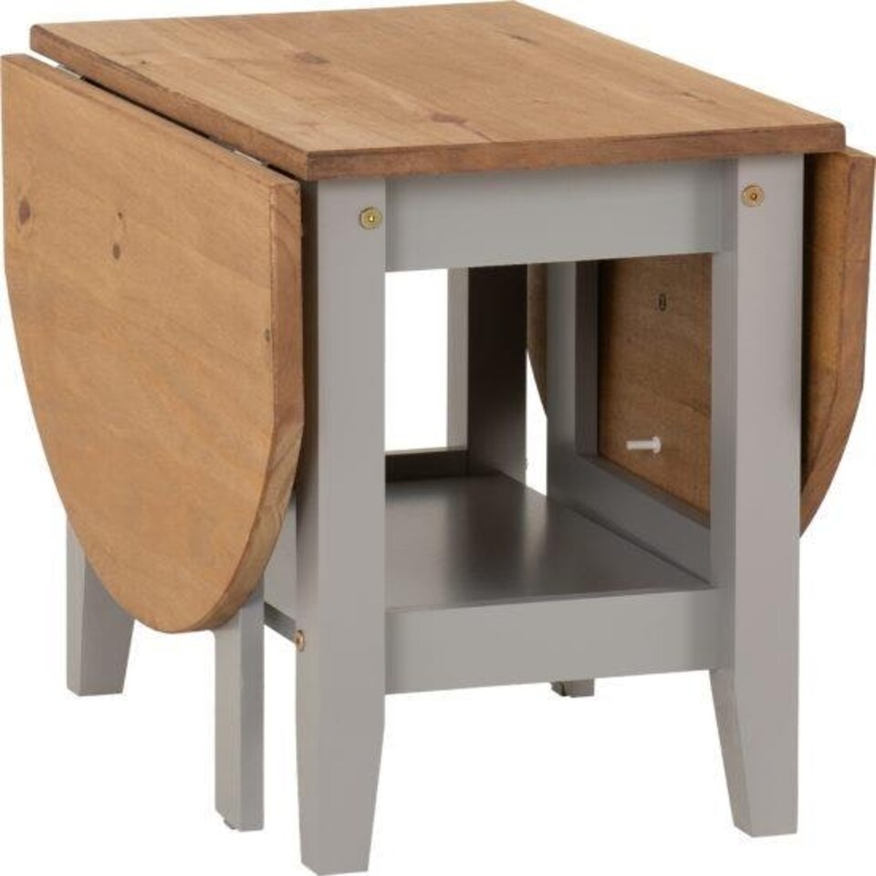 image 1 of Santos Drop Leaf Extending Coffee Table Grey