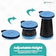 image 4 of Trimming Shop Portable Folding Stool, Telescopic Collapsible Stool