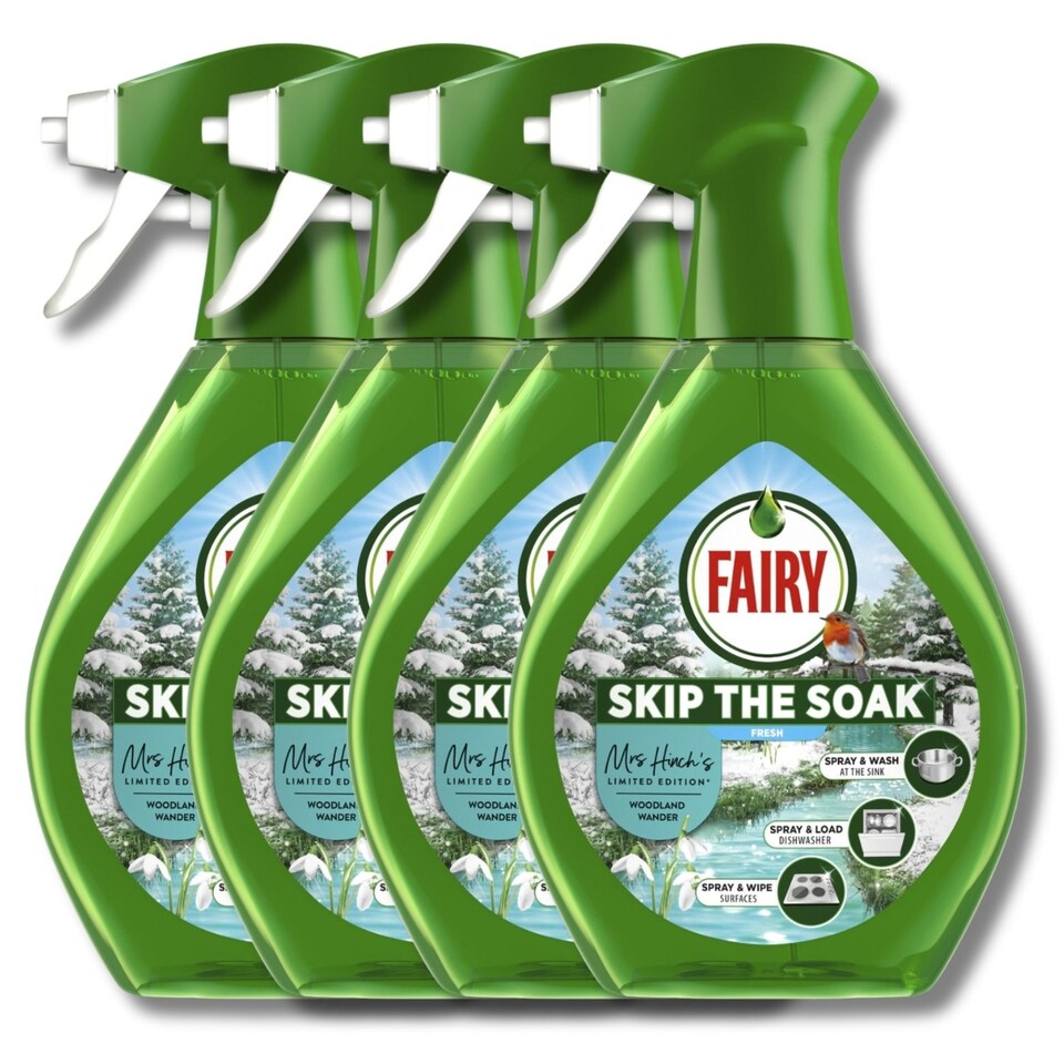 Fairy Power Spray Hand Dishwashing Mrs Hinch Woodland Wander 650ml