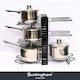 image 4 of Buckingham Multi-Function Pot & Pan Organising Rack - Black Black