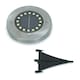 image 2 of ValueLights Set of 6 Warm White Outdoor Solar Decking Light