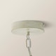 image 6 of ValueLights Lille White Ceiling Light Chandelier | White