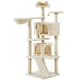 image 1 of Yaheetech 146 cm Multilevel Indoor Cat Tree Tower for Kittens Beige
