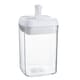 image 4 of Argon Tableware Flip Lock Plastic Food Storage Containers - 800ml - White - Pack of 6
