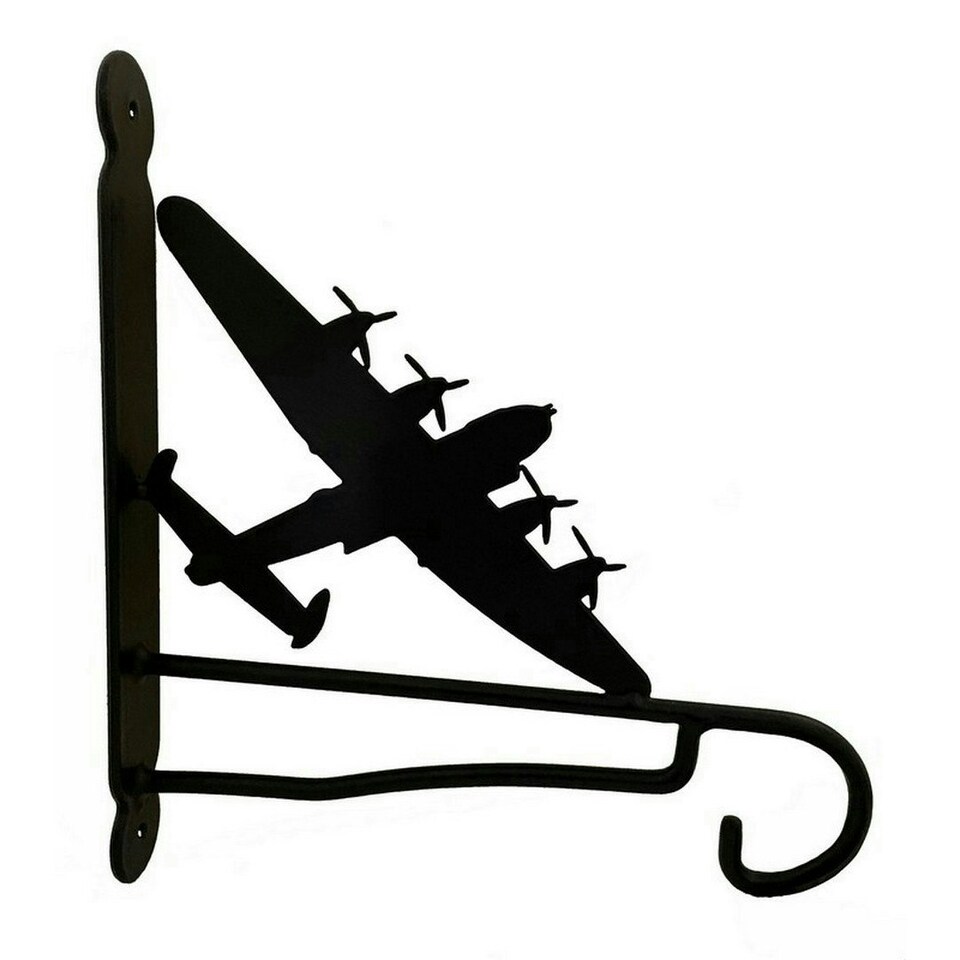 image 1 of Lancaster Bomber Feature Bracket - Steel - Black