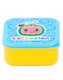 image 5 of CoComelon Lunch Box 3 Piece Set for Kids | Boys Girls Blue Yellow JJ Insulated Bag, Water Bottle & Snack Pot Merchandise