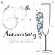 image 1 of SE Diamond 60th Anniversary Invites Display Packs - Silver - One Size