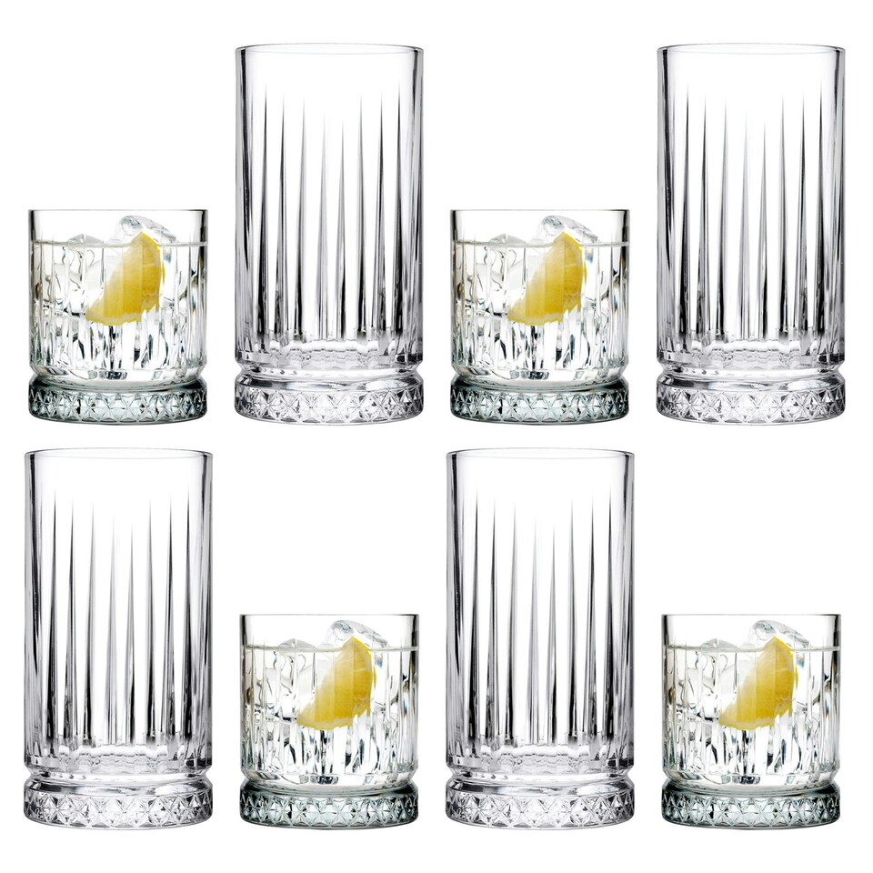 image 1 of Pasabahce 8pc Elysia Glassware Set