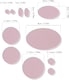 image 3 of aZengear Self-Adhesive Repair Patches for Jackets, Tent, Shoe, Gear - Waterproof, Tear-Cold-Resistant (11 Pieces, Dusty Rose)