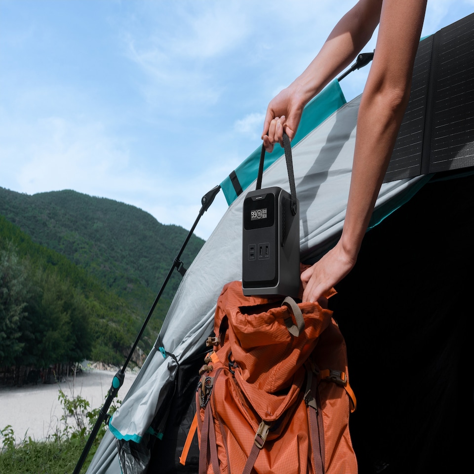 image 1 of EcoFlow TRAIL 200 DC Portable Power Station with 192Wh capacity