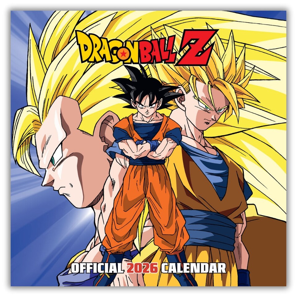 DRAGONBALL Z 2026 SQUARE CALENDAR