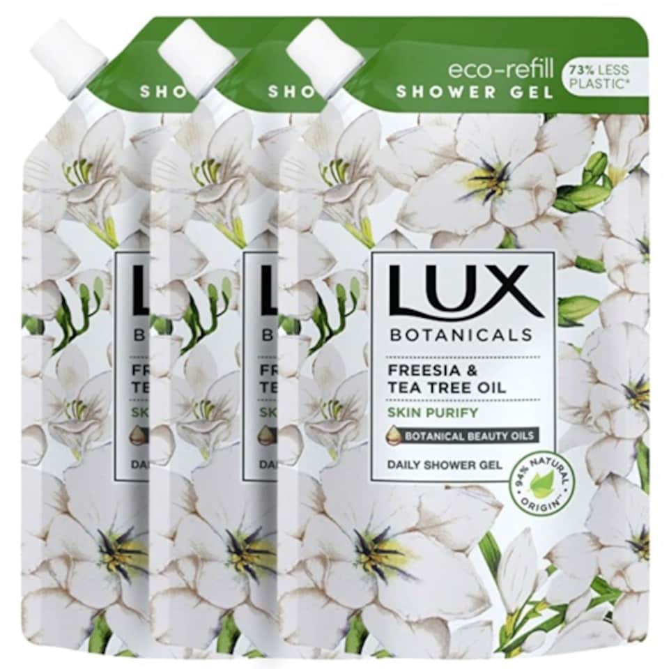 image 1 of Lux Botanicals Freesia & Tea Tree Shower Gel Refill | Green | 1 - Green | Single | 1