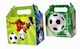 image 5 of Pack of 6 Party Time Football Lunch Boxes