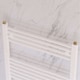 image 4 of Stirling Bold - Polished Brass Thermostatic Radiator Valve & Installation Kit Corner 15mm
