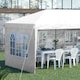 image 8 of Outsunny 3 x 6m Heavy Duty Gazebo Marquee Party Tent with Storage Bag Grey