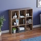 image 9 of Vida Designs Durham 3x3 Cube Storage Bookcase Display Unit, Dark Wood