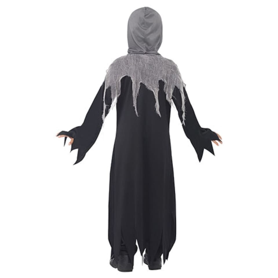 image 1 of Grim Reaper Fancy Dress Costume Kids Unisex Large - Age 10-12
