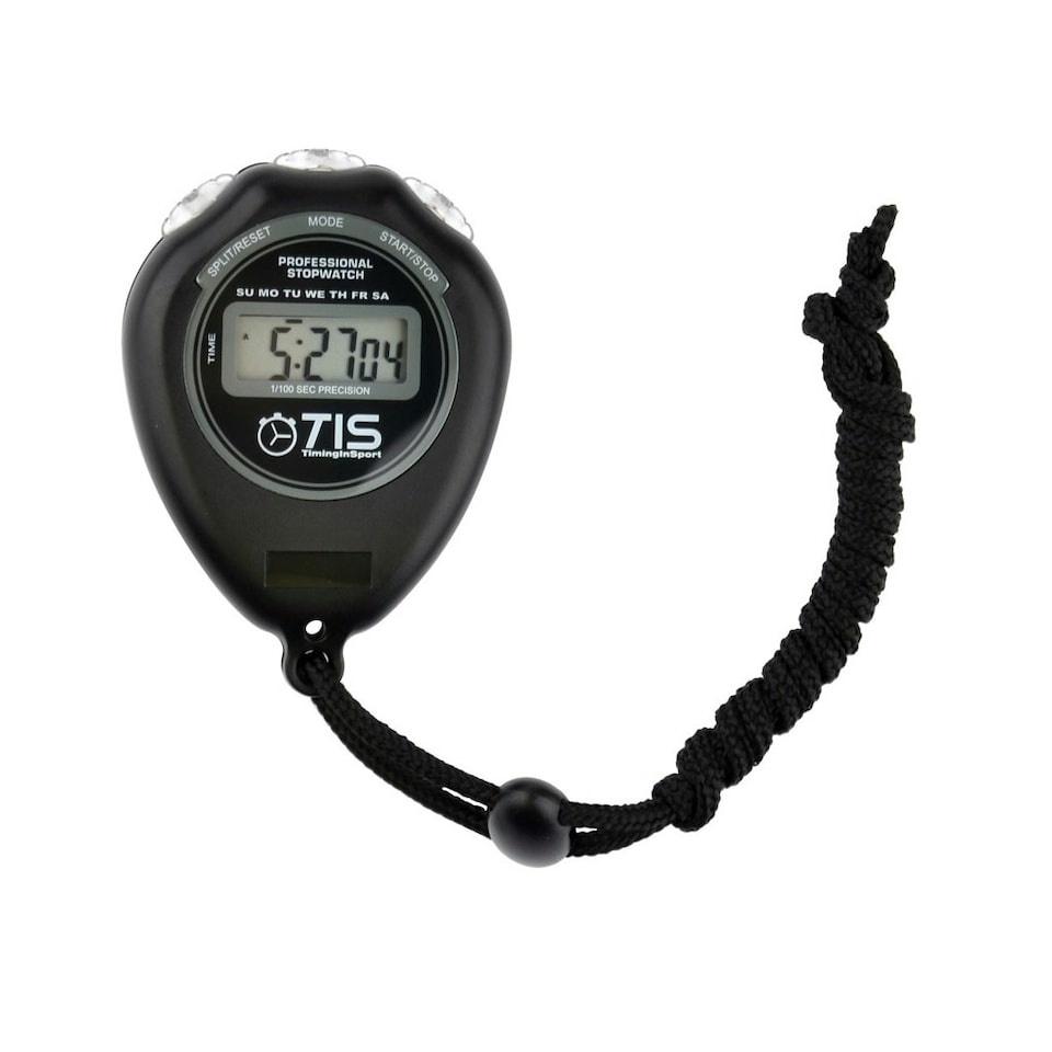 TIS Pro 018 Stop Watch - Black - One Size