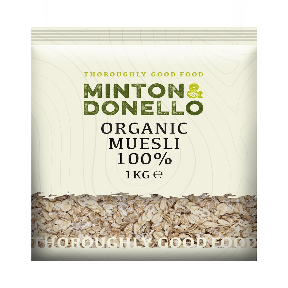 image 1 of Minton & Donello Organic Muesli 6 x 1Kg