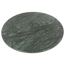 Argon Tableware Round Marble Chopping Board - 30cm - Green | Green | Green