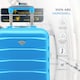 image 4 of 55x35x20cm Carry On Cabin Hard Shell Suitcase - 100+ Airlines Approved Including EasyJet (Paid), British Airways, Ryanair (Priority), TUI Blue | Turquoise | Cabin Bag