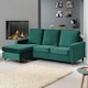 image 4 of Hendrick Reversible Corner Sofa - Green