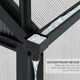image 6 of Outsunny 6x10ft Walk-In Polycarbonate Greenhouse Plant Grow Galvanized Aluminium