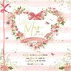 image 1 of Pink Heart Wreath Wonderful Mum Birthday Large Boxed Card