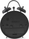 image 6 of Acctim Shefford Faux Bell Analogue Alarm Clock | Black | Black