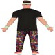 image 2 of Fancy Dress Adult Rainbow 80S Lover - M