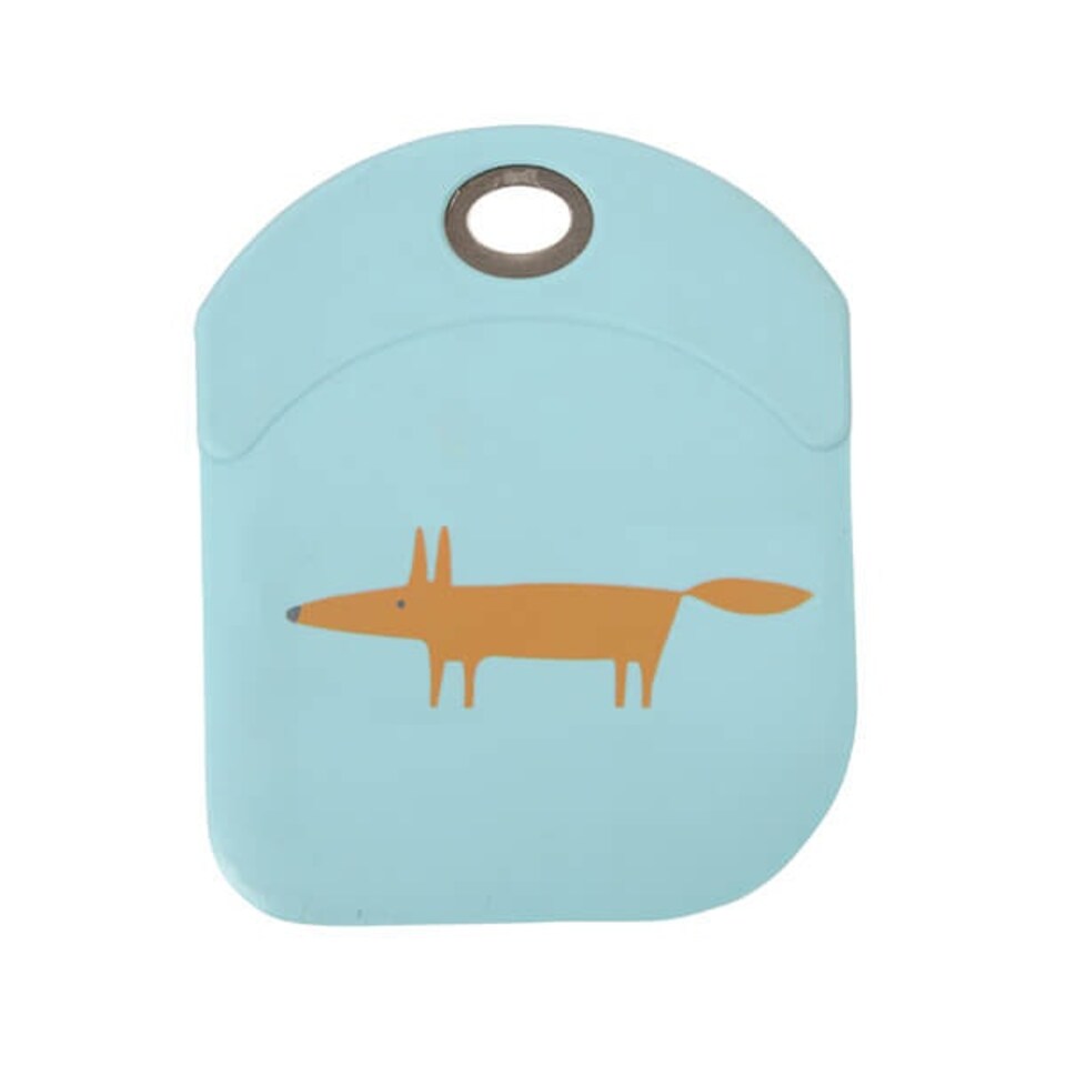 Scion Mr Fox Silicone Dough Scraper Blue